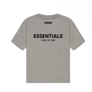 Essentials Dark Oatmeal Tee
